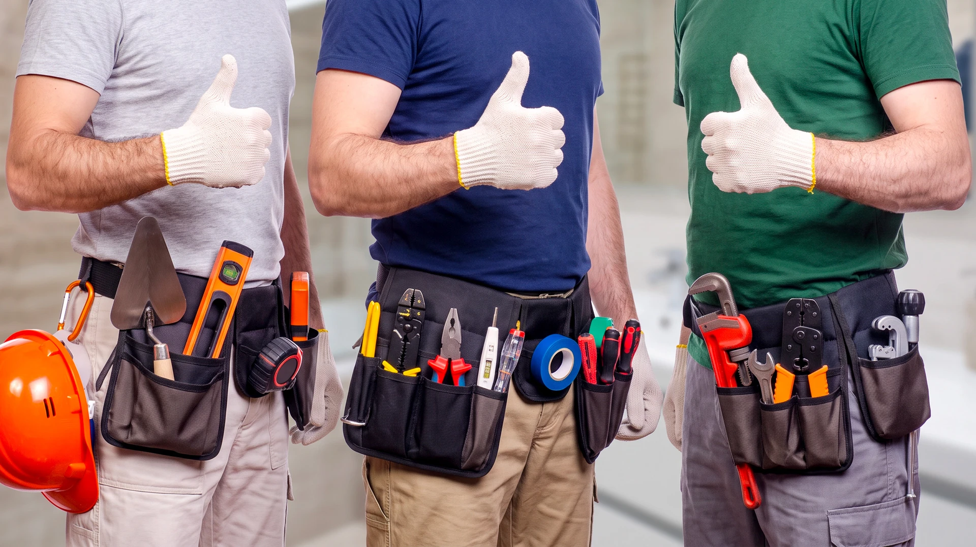 Photographie réelle en grand format d'un électricien ou plombier-chauffagiste de l'entreprise ETS L.E.P en train d'effectuer une intervention professionnelle : installation ou rénovation d'une installation électrique, plomberie ou chauffage, montrant l'expertise technique et les équipements certifiés (Qualifelec, RGE, etc.). L'image doit présenter clairement le professionnel au travail, avec vue sur le chantier ou l'installation, dans un contexte professionnel authentique mettant en avant la compétence et la qualification de l'entreprise.